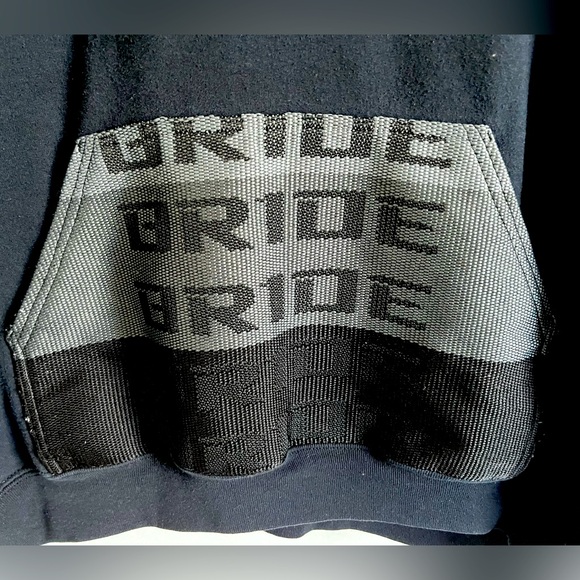 Men’s BRIDE Black Hoodie - Picture 4 of 4